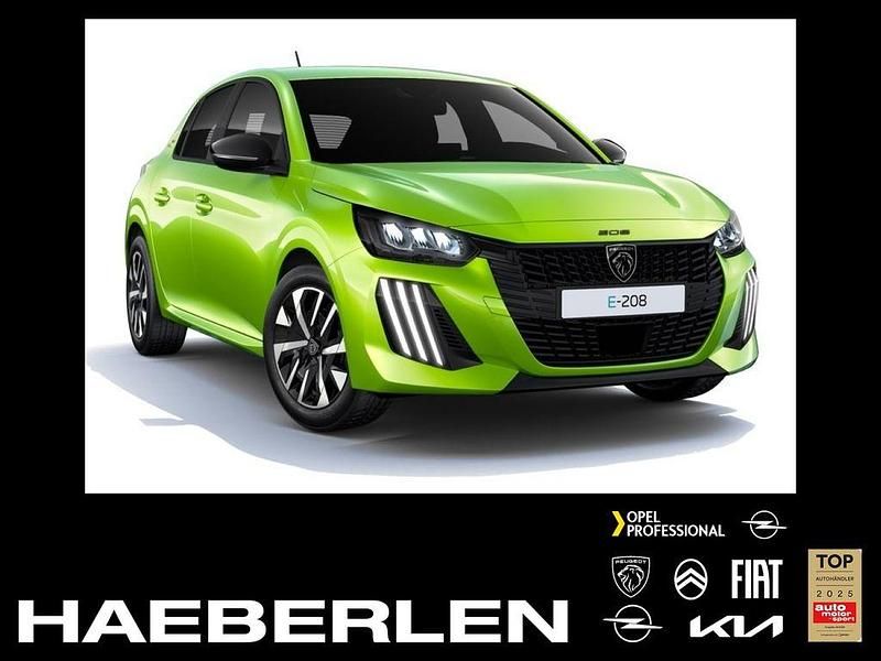 Neu Peugeot e-208 Style 100 kW (136 PS) 2026 Gelb Kleinwagen
