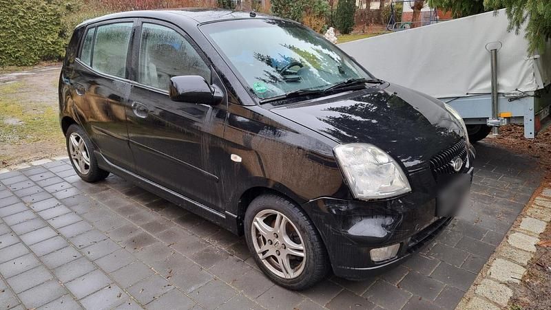 Gebraucht Kia Picanto EX 65 PS (47 kW) 2007 Rot Kleinwagen