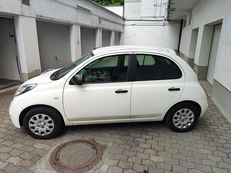 Gebraucht Nissan Micra Visia 65 PS (47 kW) 2010 Weiß Kleinwagen