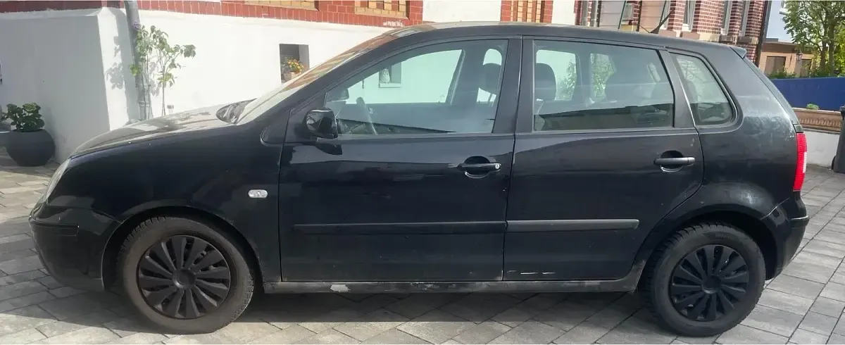 Gebraucht VW Polo 55 PS (40 kW) 2004 Schwarz Kleinwagen