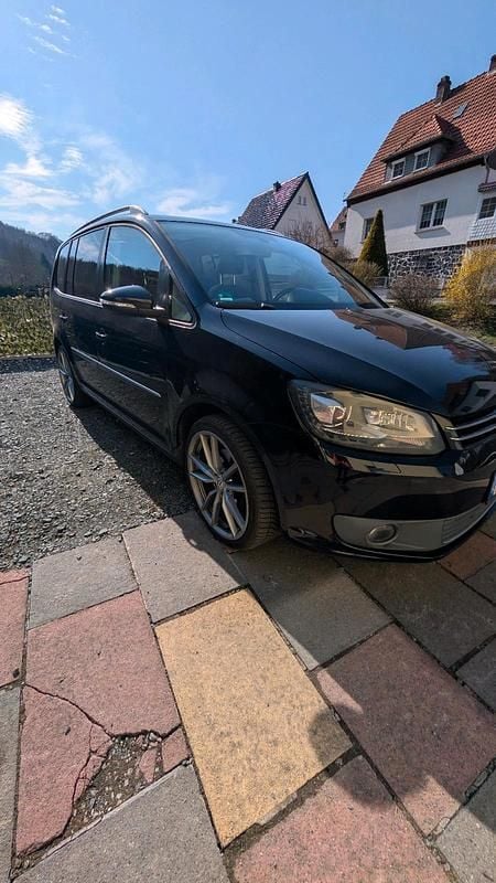 Gebraucht VW Touran 170 PS (125 kW) 2011 Schwarz Van / Kleinbus