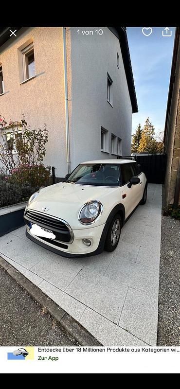Weiß Gebraucht 2016 Mini ONE Kleinwagen | 4.200 € - Bild 1/4