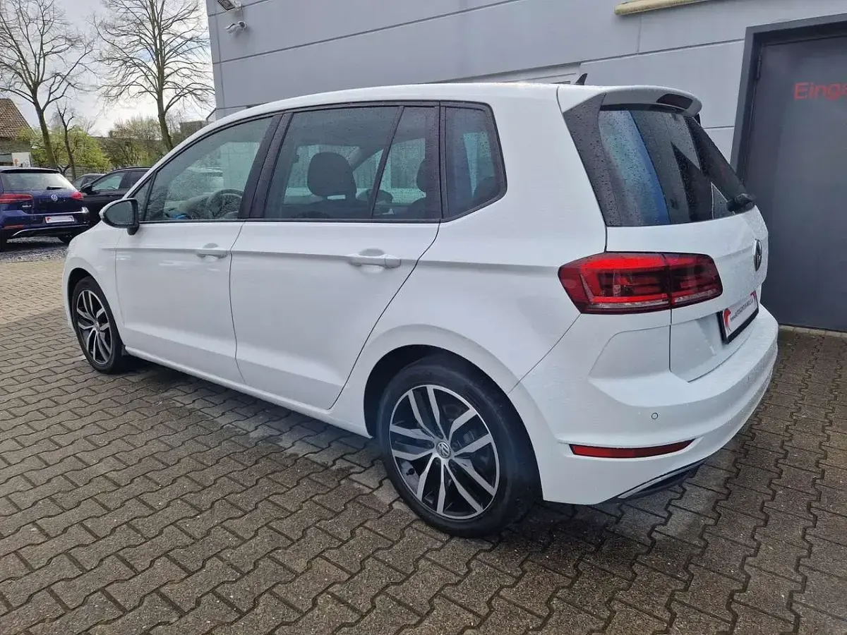 Gebraucht VW Golf Sportsvan Join 150 PS (110 kW) 2018 Weiß Van / Kleinbus