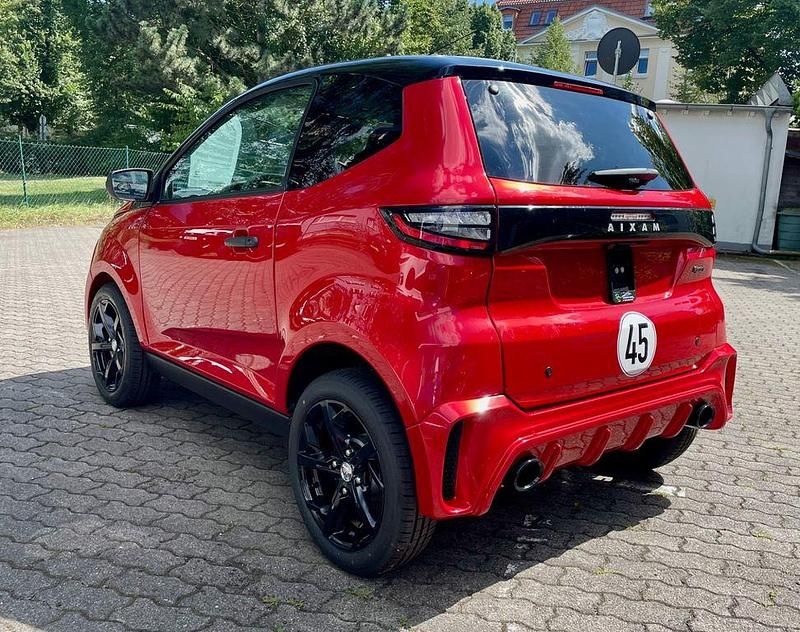 Neu Aixam City Sport 2026 Rot Kleinwagen