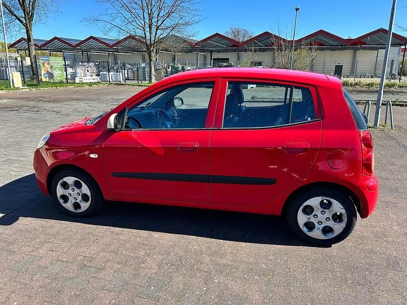 Gebraucht Kia Picanto 65 PS (47 kW) 2010 Rot Kleinwagen