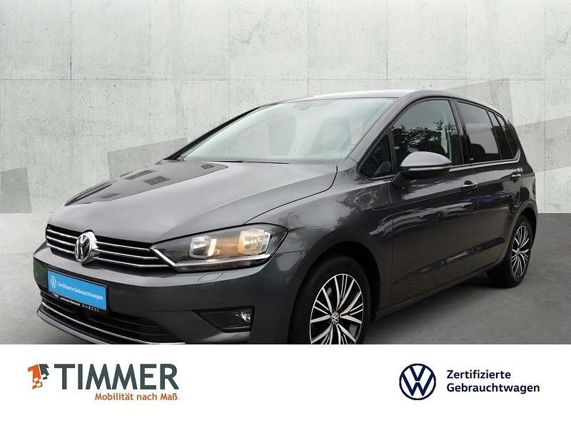 Grau Gebraucht 2017 VW Golf Sportsvan Allstar Van / Kleinbus | 13.998 € (Etwas zu teuer) - Bild 1/4