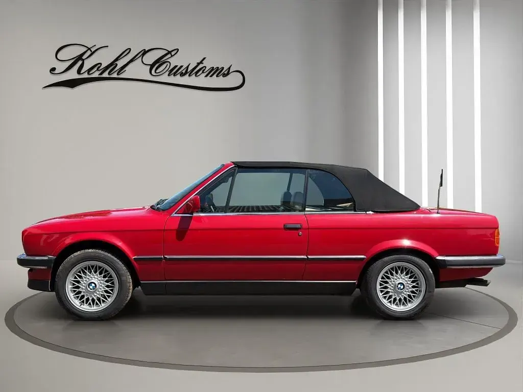 Gebraucht BMW 325 Performance 170 PS (125 kW) 1989 Rot Cabrio