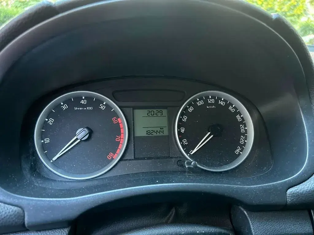 Gebraucht Skoda Fabia Sport 86 PS (63 kW) 2008 Blau Limousine