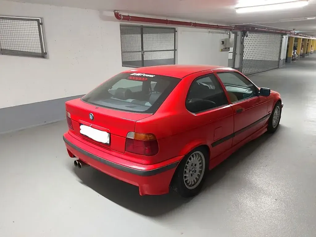 Gebraucht BMW 318 Compact M Sport 140 PS (102 kW) 1996 Rot Kleinwagen