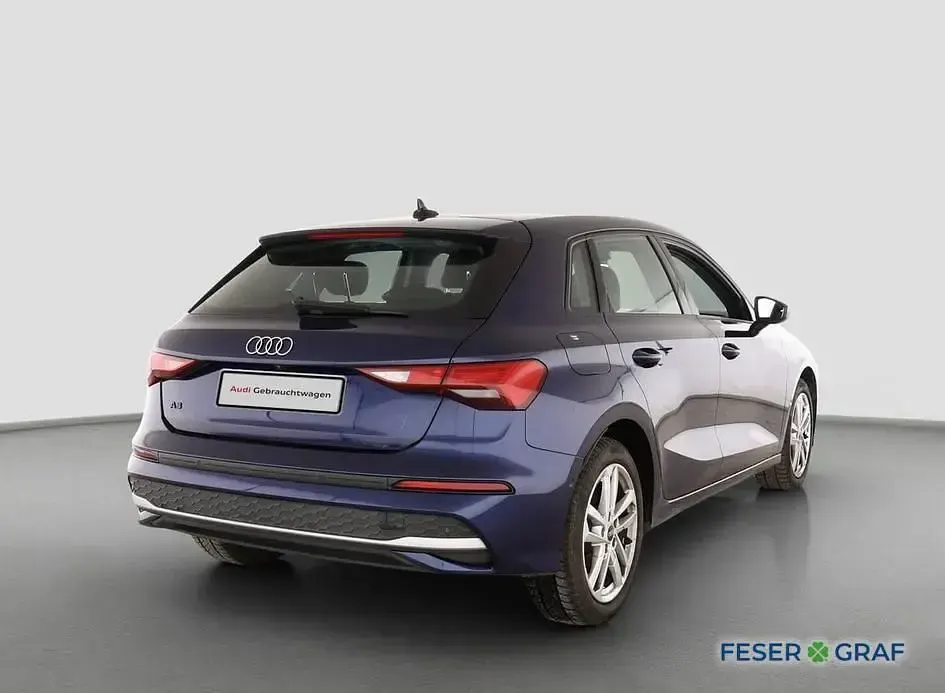 Occasion Audi A3 Advanced Plus 150 ch (110 kW) 2025 Bleue Berline