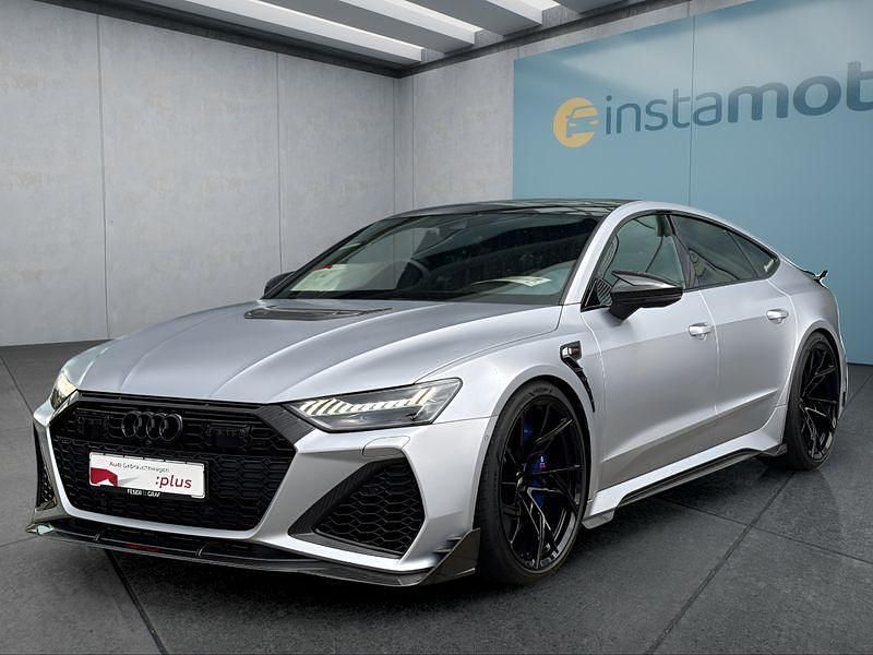 Silber Gebraucht 2024 Audi RS7 Sportback Kleinwagen | 195.849 € - Bild 1/4