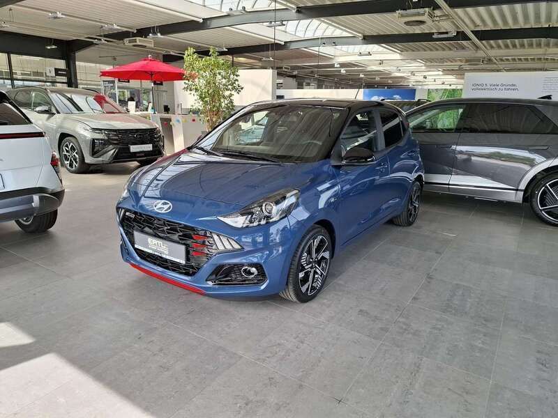 Blau Neu 2025 Hyundai i10 N Line Kleinwagen | 20.680 € (Fairer Preis) - Bild 1/4
