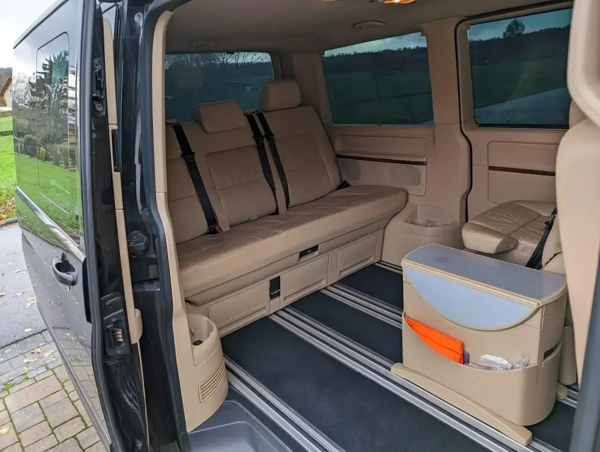 Brugt VW T5 Highline 174 HK (127 kW) 2007 Sort Van