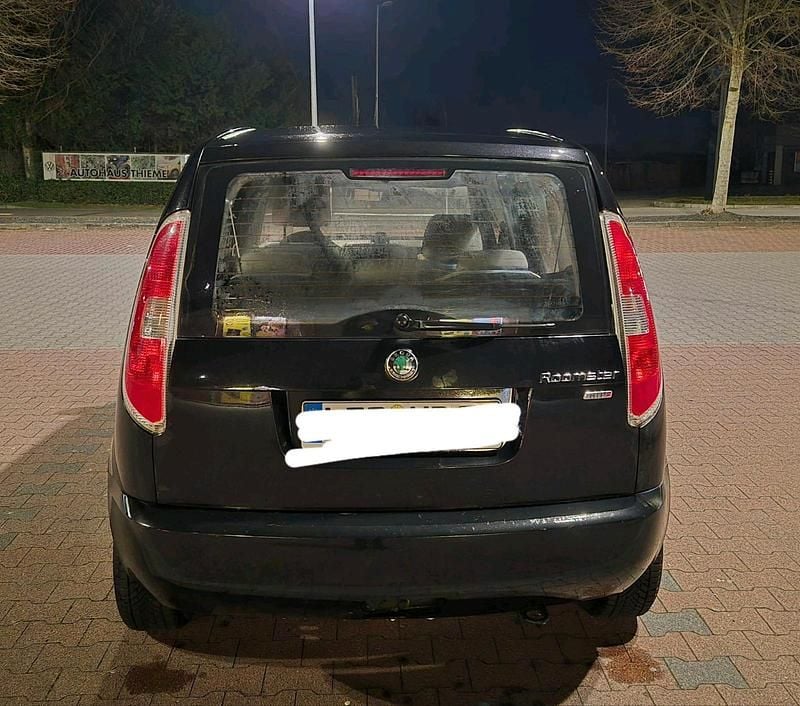Gebraucht Skoda Roomster 70 PS (51 kW) 2007 Schwarz Van / Kleinbus