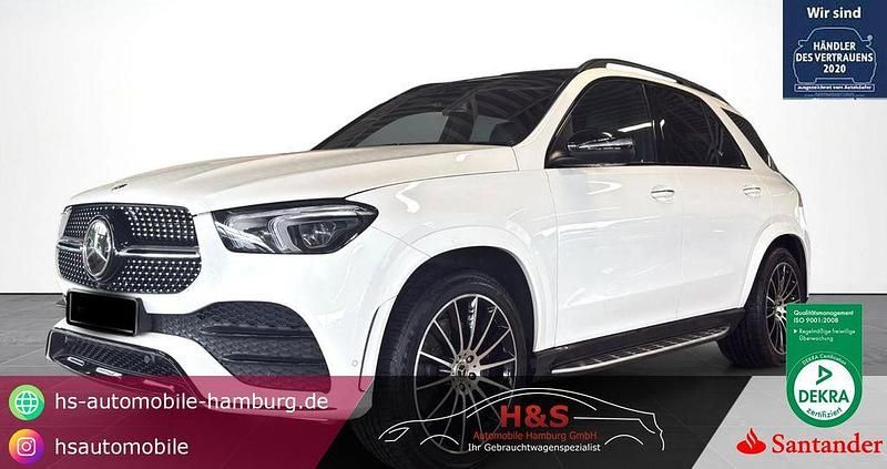 Polarweiss unilack Gebraucht 2020 Mercedes GLE400 AMG line SUV | 59.900 € (Superpreis) - Bild 1/4