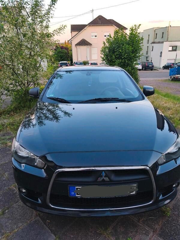 Schwarz Gebraucht 2008 Mitsubishi Lancer Sportback Limousine | 4.200 € - Bild 1/4
