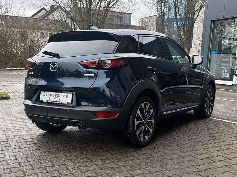 Gebraucht Mazda CX-3 Selection 121 PS (88 kW) 2021 Mitternachtsblau metallic SUV