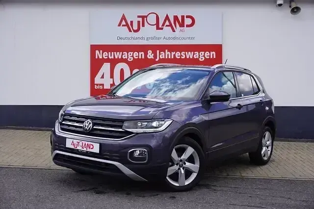 Gebraucht VW T-Cross Style 110 PS (80 kW) 2022 Grau SUV
