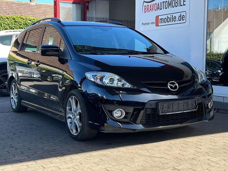 Gebraucht Mazda 5 Active Plus 145 PS (106 kW) 2010 Schwarz Van / Kleinbus