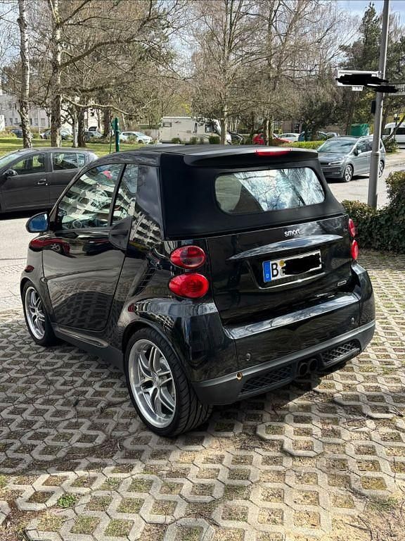 Gebraucht Smart ForTwo Cabrio Brabus 102 PS (75 kW) 2011 Schwarz Cabrio