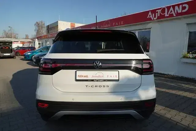 Gebraucht VW T-Cross Style 110 PS (80 kW) 2021 Weiß SUV