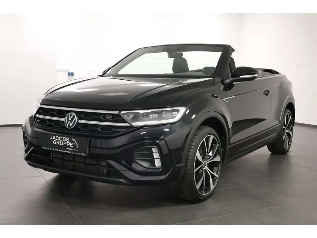 Gebraucht VW T-Roc Cabriolet Style 150 PS (110 kW) 2025 Schwarz Cabrio