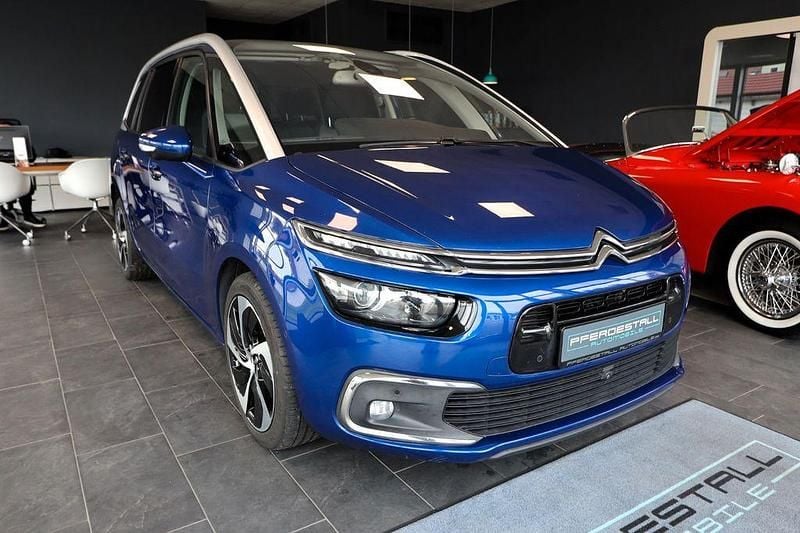 Blau Gebraucht 2017 Citroën Grand C4 Picasso Shine Van / Kleinbus | 13.985 € (Fairer Preis) - Bild 1/4