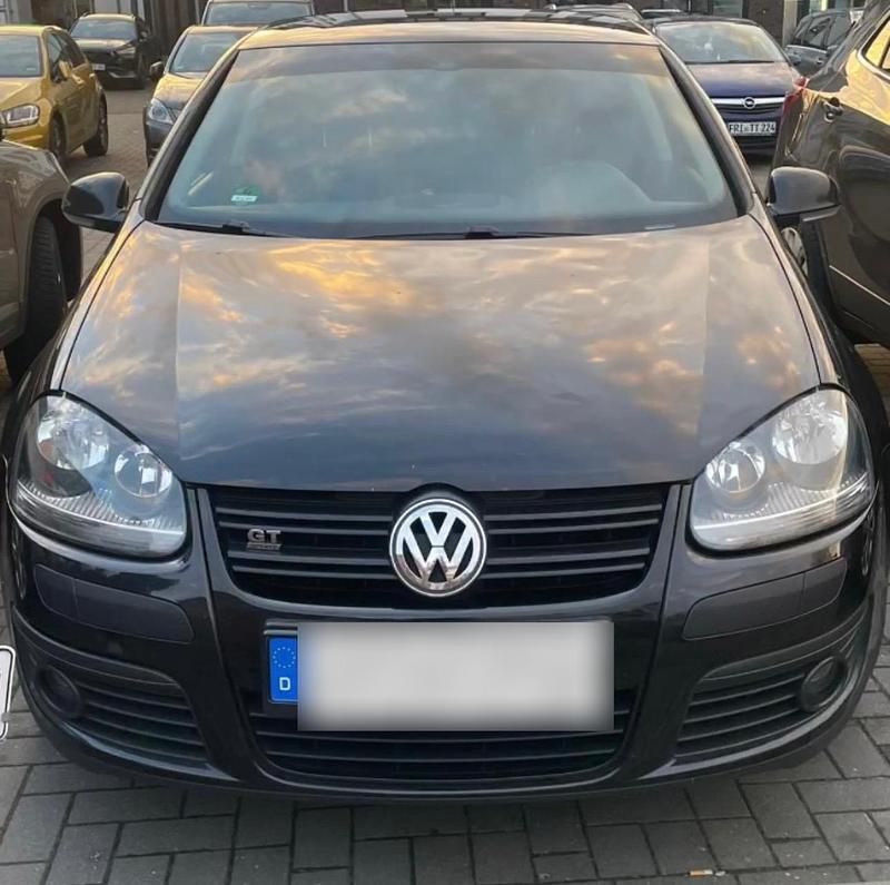 Gebraucht VW Golf VI GT 2009 Schwarz Kleinwagen