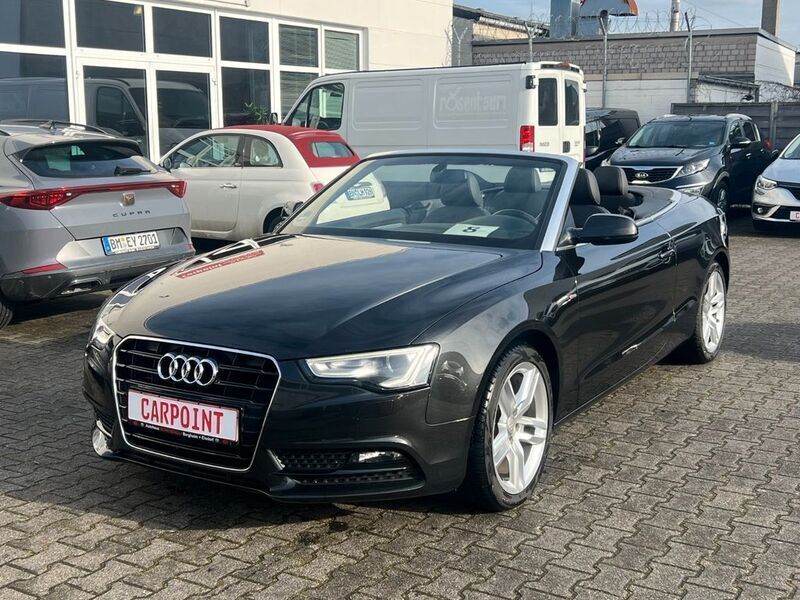 Schwarz Gebraucht 2015 Audi A5 Cabriolet S-Line Cabrio | 13.950 € (Fairer Preis) - Bild 1/4