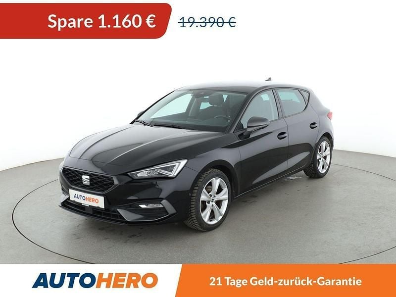 Schwarz Gebraucht 2020 Seat Leon FR Limousine | 18.230 € (Fairer Preis) - Bild 1/3