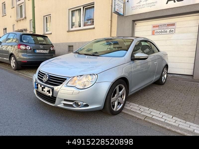 Second-hand VW Eos 140 CP (102 kW) 2007 Argintiu Cabrio