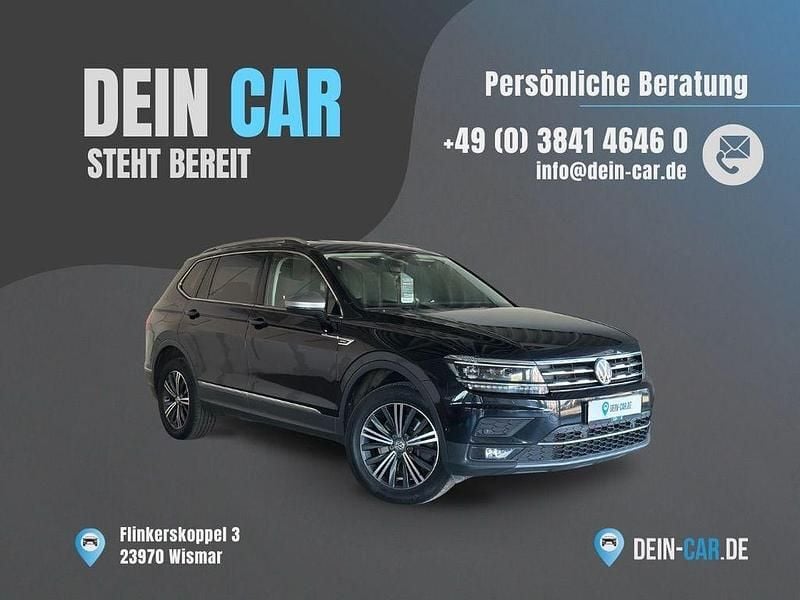 Schwarz Gebraucht 2020 VW Tiguan Allspace Highline SUV | 24.790 € (Superpreis) - Bild 1/4