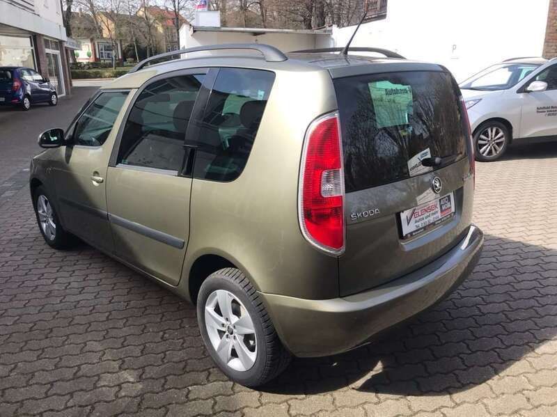 Gebraucht Skoda Roomster Active 86 PS (63 kW) 2014 Dschungelgrün Van / Kleinbus