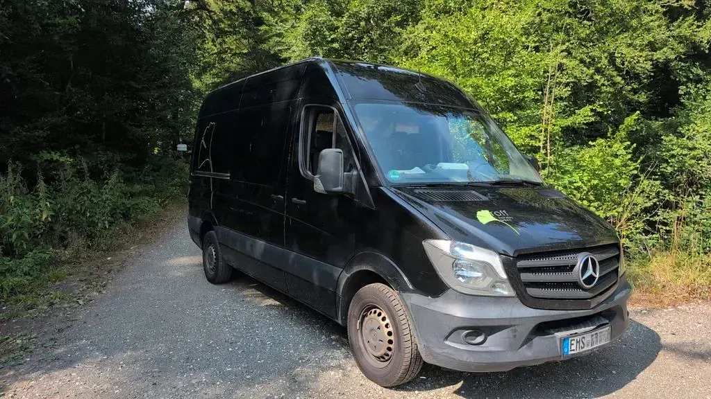 Gebraucht Mercedes Sprinter 114 PS (83 kW) 2018 Schwarz Van