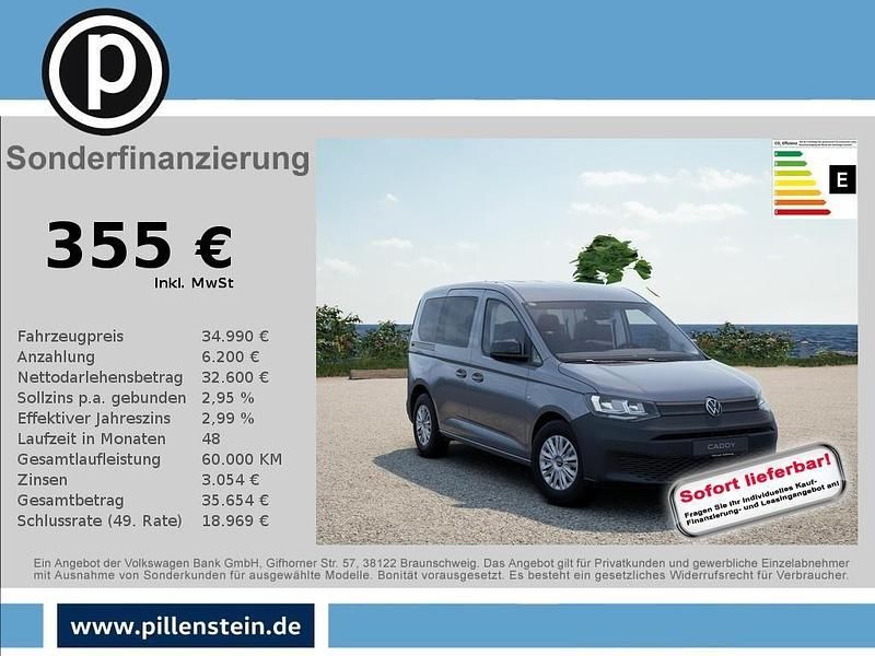Grau Neu 2025 VW Caddy Van / Kleinbus | 34.990 € (Teuer) - Bild 1/4