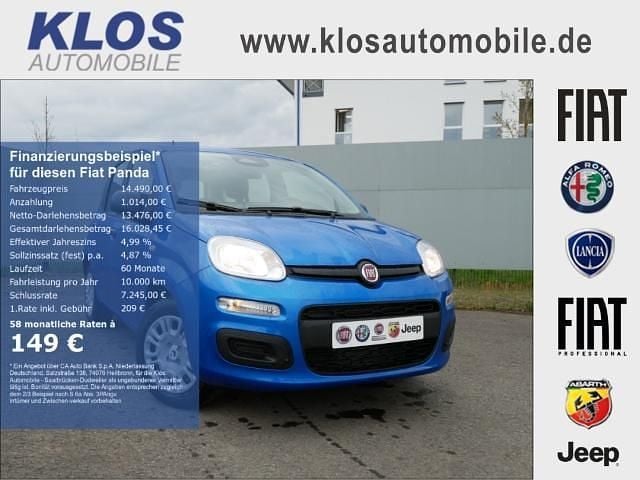 Blau metallic Neu 2025 Fiat Panda Kleinwagen | 14.490 € (Fairer Preis) - Bild 1/4