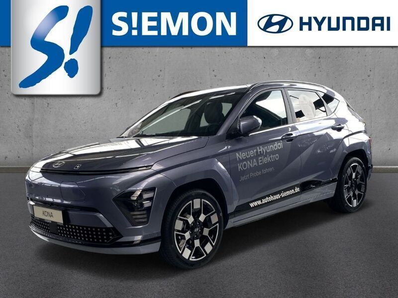 Blau Gebraucht 2023 Hyundai Kona Comfort SUV | 38.930 € (Teuer) - Bild 1/4