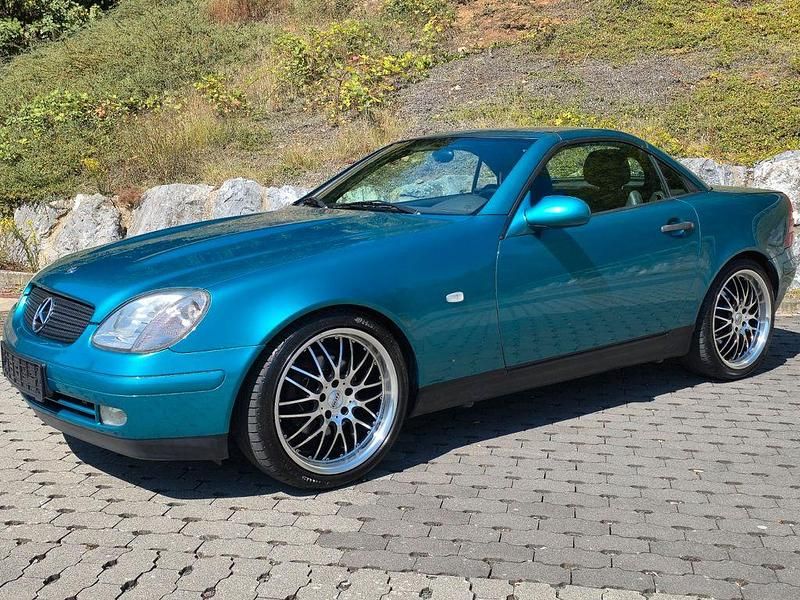 Grün Gebraucht 2000 Mercedes SLK230 Cabrio | 4.999 € (Superpreis) - Bild 1/4