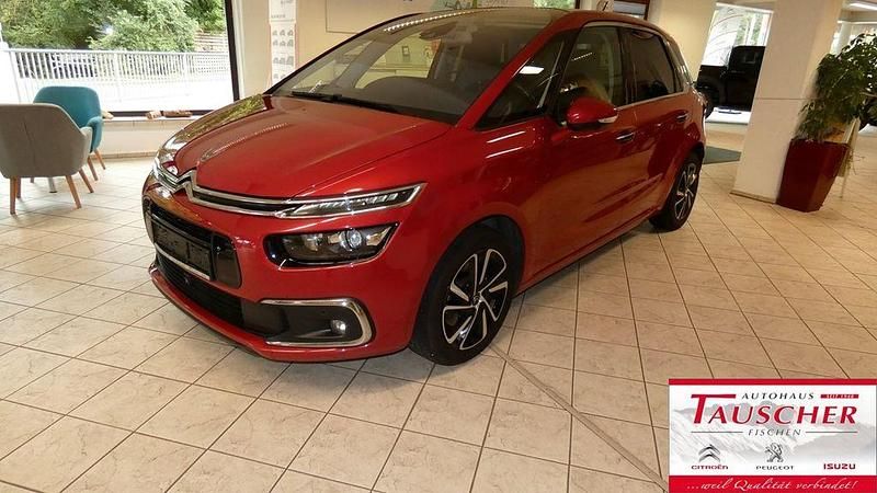Rot Gebraucht 2017 Citroën C4 SpaceTourer Shine Van / Kleinbus | 13.990 € (Fairer Preis) - Bild 1/4
