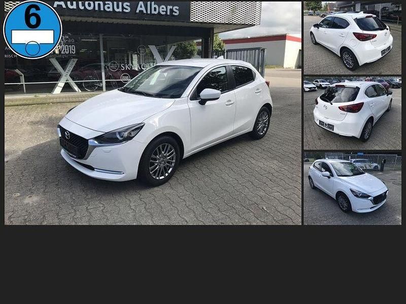 Weiß Gebraucht 2021 Mazda 2 Kleinwagen | 16.777 € (Etwas zu teuer) - Bild 1/4