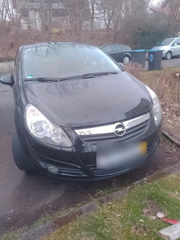 Gebraucht Opel Corsa 90 PS (66 kW) 2010 Schwarz Kleinwagen