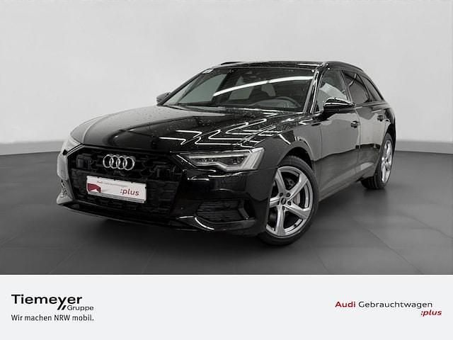 Mythosschwarz metallic Gebraucht 2024 Audi A6 Advanced Plus Kombi | 53.070 € (Etwas zu teuer) - Bild 1/4