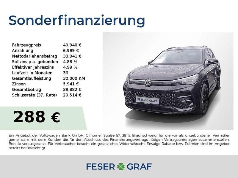 Deep black perleffekt Gebraucht 2024 VW Tiguan Style SUV | 39.980 € (Guter Preis) - Bild 1/1