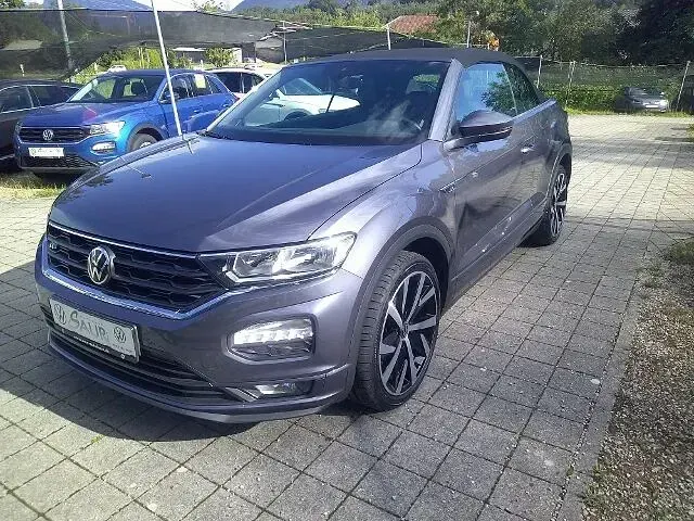 Gebraucht VW T-Roc Cabriolet R-line 150 PS (110 kW) 2021 Rauchgrau metallic Cabrio