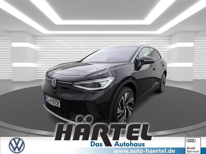 Grenadillschwarz (black), metallic Gebraucht 2024 VW ID.4 Pro SUV | 43.600 € (Teuer) - Bild 1/4