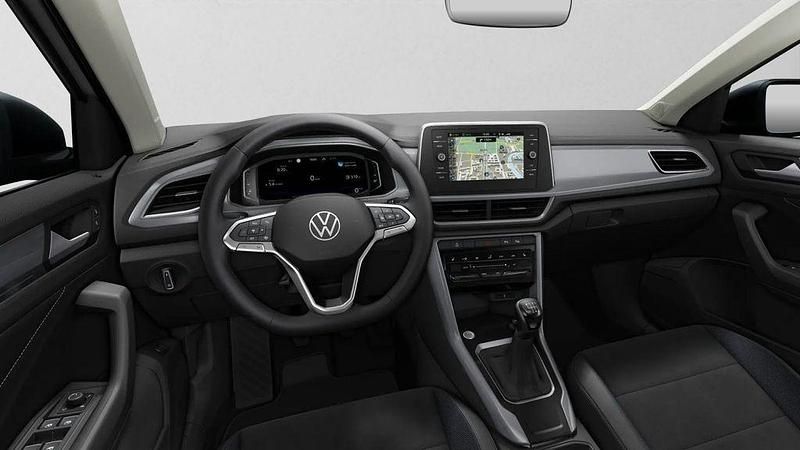 Gebraucht VW T-Roc Style 150 PS (110 kW) 2025 Pure white schwarz SUV