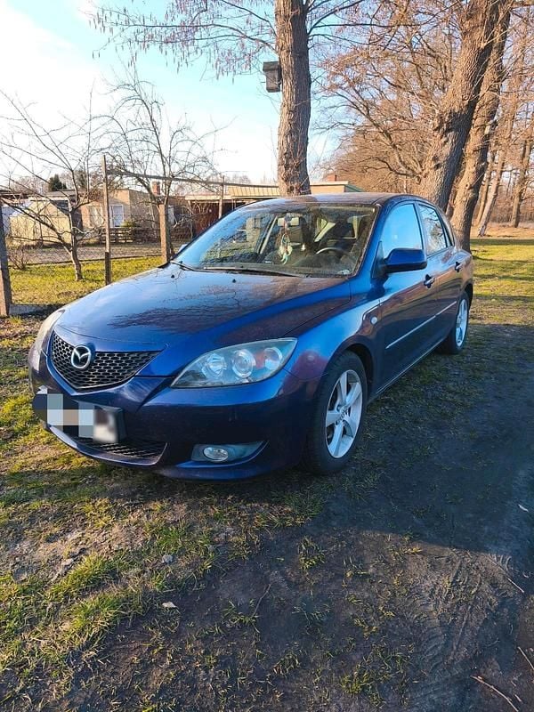 Usata Mazda 3 Active 105 CV (77 kW) 2006 Blu Berlina