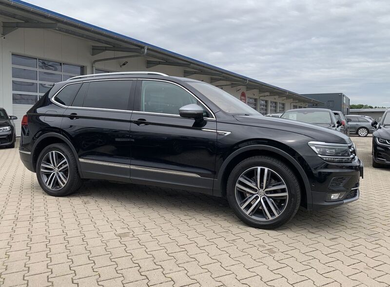 Gebraucht VW Tiguan Allspace Highline 190 PS (139 kW) 2018 Schwarz SUV