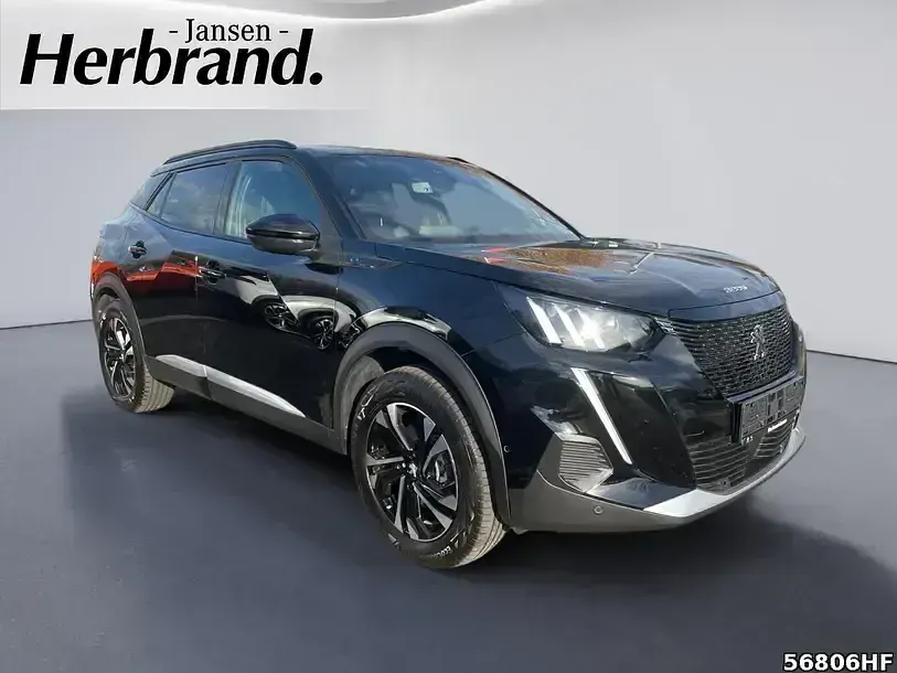 Gebraucht Peugeot e-2008 GTi 100 kW (136 PS) 2023 Lackierung schwarz perla nera/ SUV