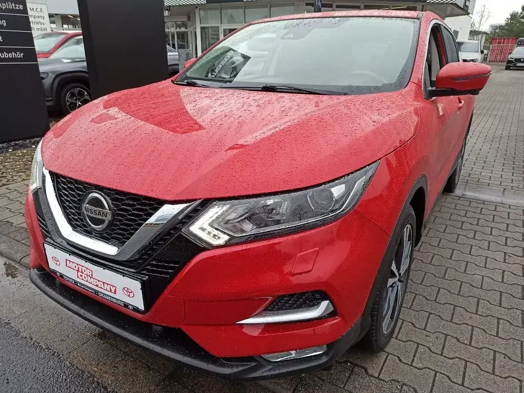 Gebraucht Nissan Qashqai N-Connecta 140 PS (102 kW) 2019 Rot SUV